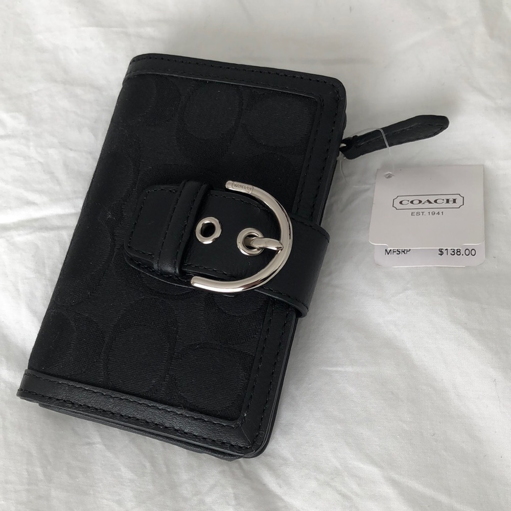 Coach Black Wallet